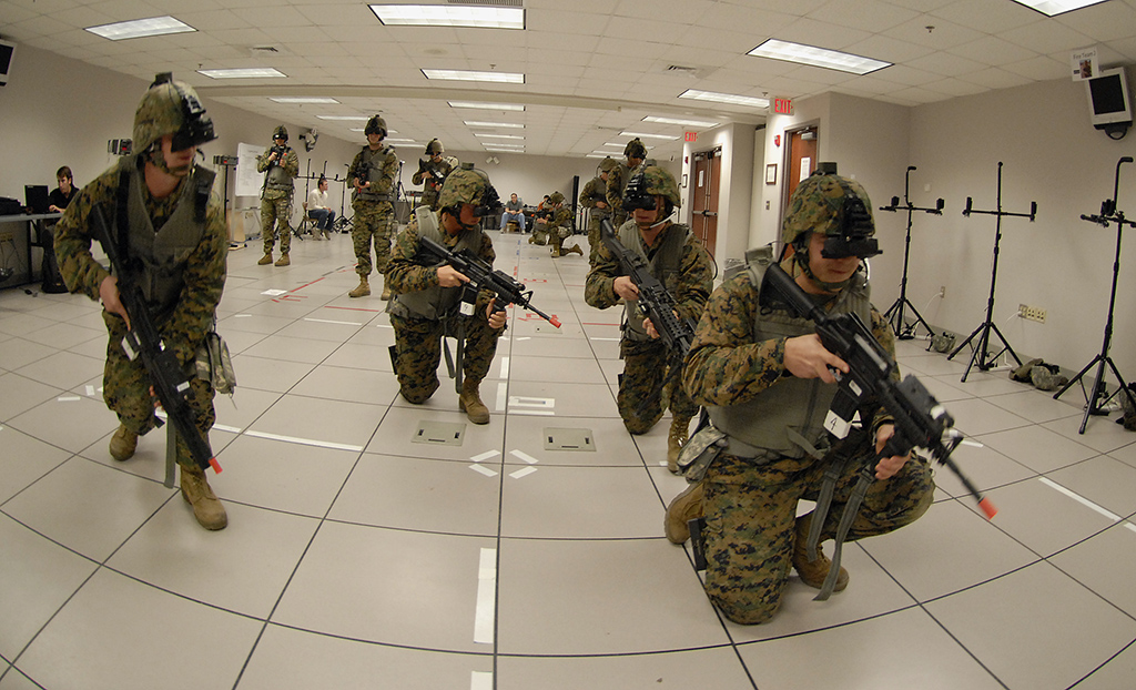 Virtual Reality Training for Military